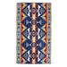 Nehalem Navy Oversized Jacquard Spa Towel