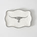 Porcelain Longhorn Small Tray