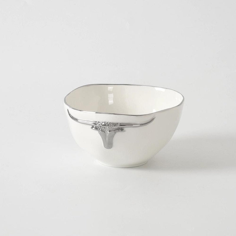 Longhorn Porcelain Small Bowl