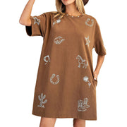 Women's Sugar Brown Dress