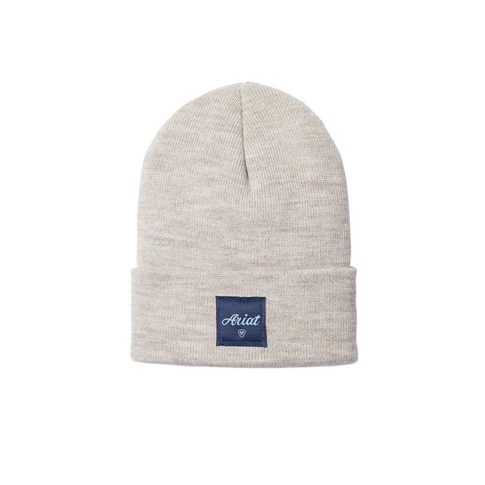 Men's Alabaster Square Patch Beanie