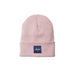 Men's Pale Rose Square Patch Beanie