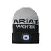 Men's Grey & Black Headlight Beanie