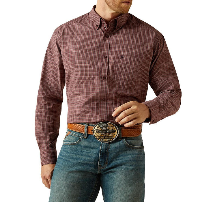 Men's Burgundy Pro Series Travis Shirt