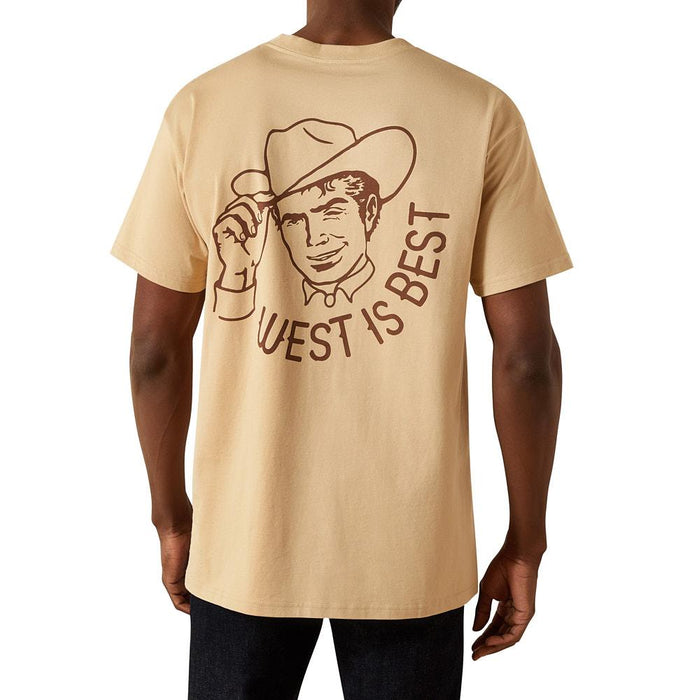 Men's Irish Cream West Is Best Tee Shirt