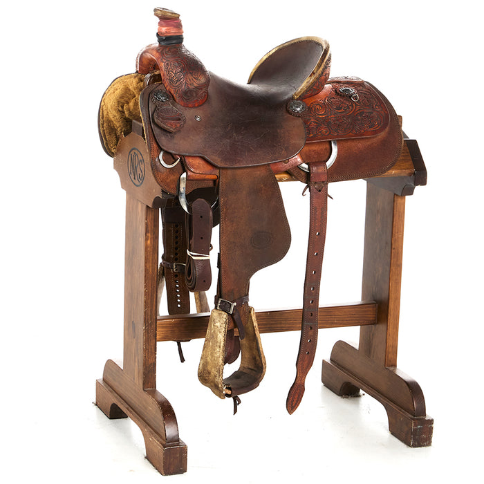 Used 13.5in Wyoming Flower Team Roper