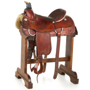 Used 15.5in 3/4 Breed Combo Tooled Team Roper