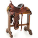 Used 12in Half Breed Geo Tooled Barrel Saddle