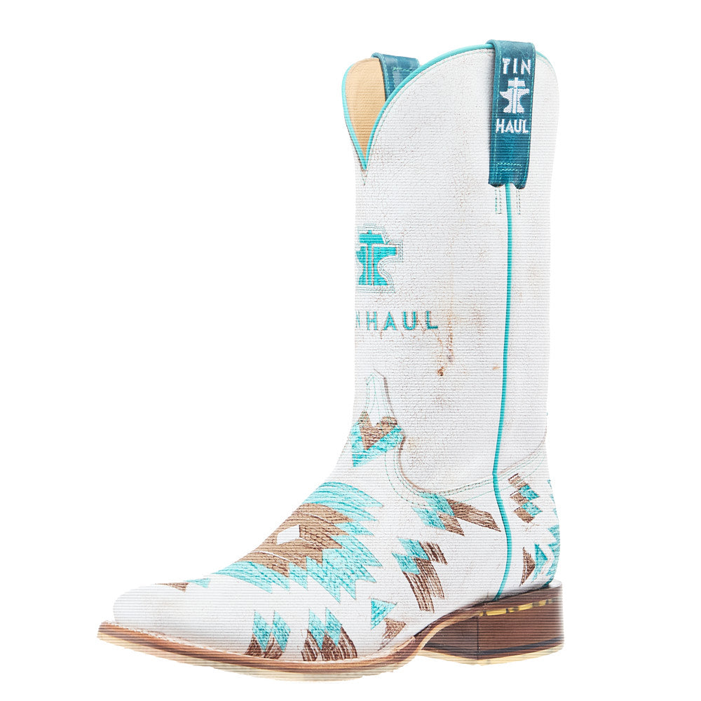 White Western Boots