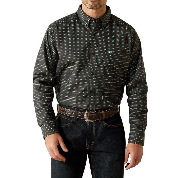 Men's Belmont Black Long Sleeve Shirt