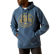 Men's Dark Denim Sendero Back In The Saddle Hoodie