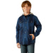 Boy's Blue Nights Retro Shirt Jacket