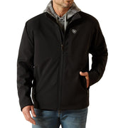 Men's Black Vernon Softshell Jacket