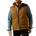 Men's Cub Khaki/Brown Quilted Vest