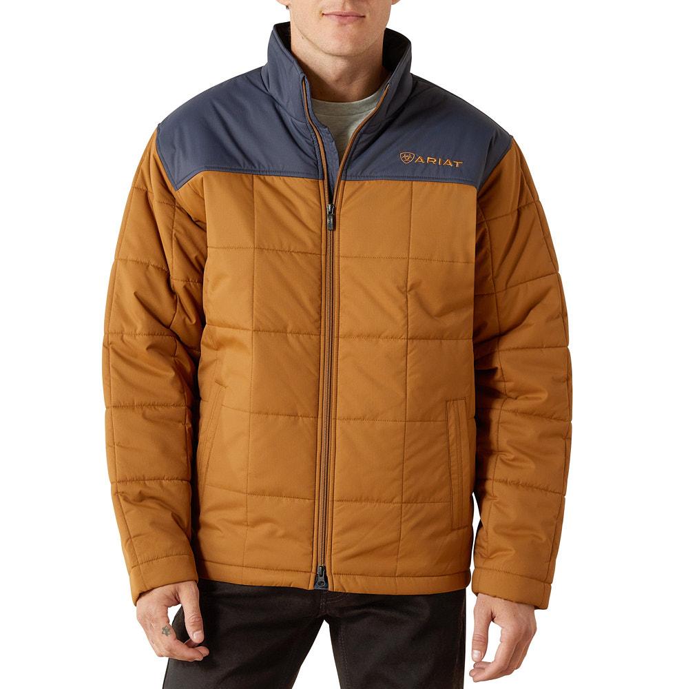 Ariat Men's Blue Lights/Almond Crius Jacket