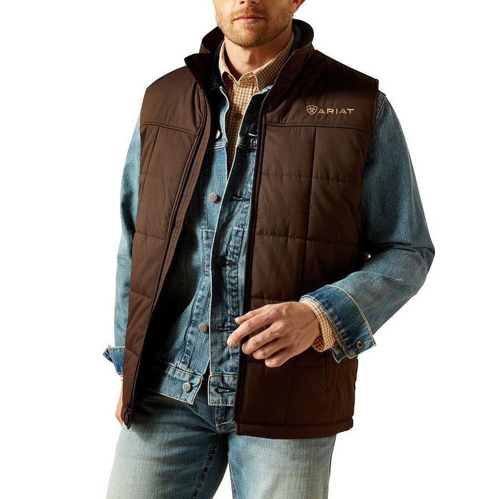 Men's Brown Cruis Insulated Vest
