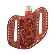 Floral Angled Knife Scabbard Large KSCABAFF