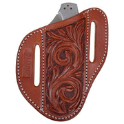 Floral Angled Knife Scabbard Large KSCABAFF