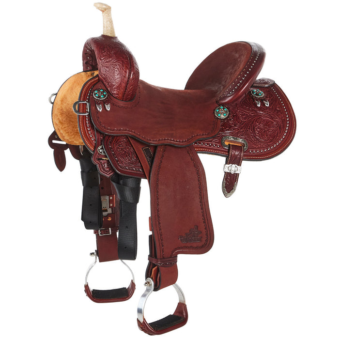 Ultimate Cash Chestnut 15 Inch Barrel Saddle