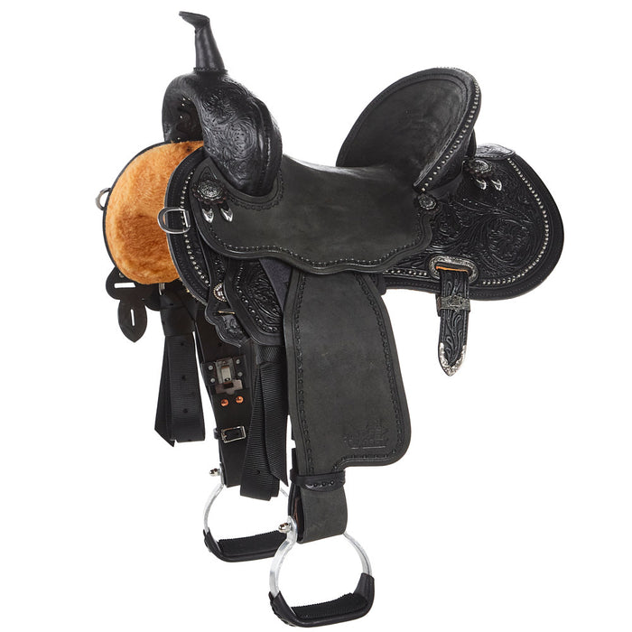 Ultimate Cash 14.5in Regular Tree Barrel Racing Saddle