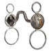 Large Concho Square Port Globe Bit - Jackalope and Cactus