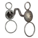 Large Concho Square Port Globe Bit - Jackalope