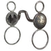 Large Concho Square Port Globe Bit - Bucking Horse