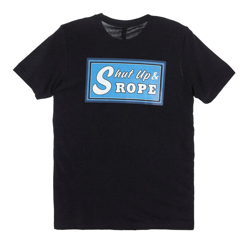 Men's Shut Up & Rope Black Tee Shirt