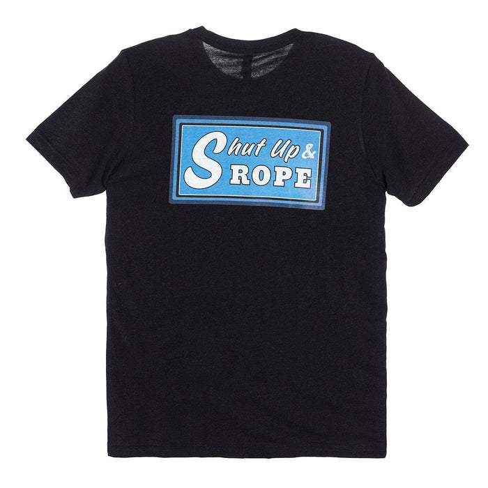 Men's Shut Up & Rope Black Tee Shirt