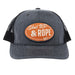 Men's Heather Black Shut Up & Rope Cap