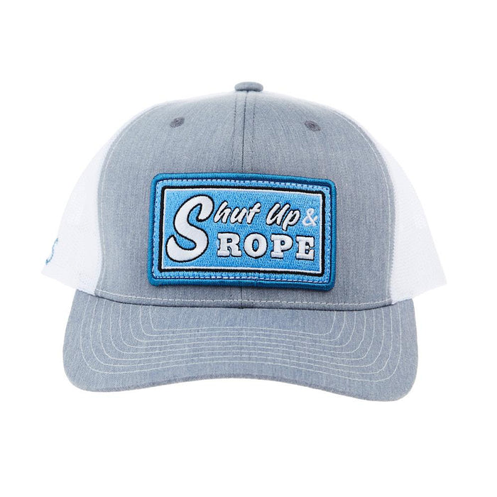 Men's Heather Grey Shut Up & Rope Cap