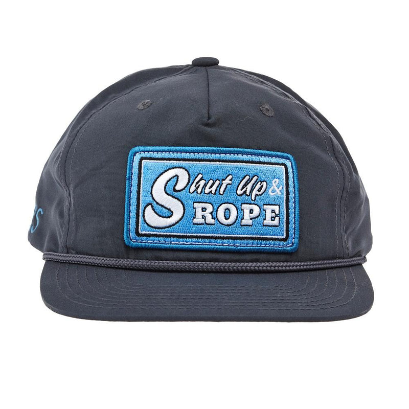 Men's Dark Grey Shut Up & Rope Cap