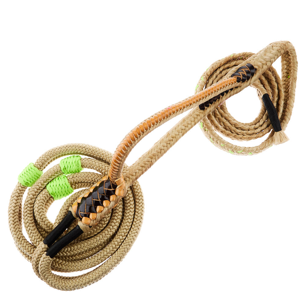 Mx Bull Ropes Pro American Left Handed 7/8in Lime Green Bull Rope
