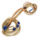 Stetson Pro Tan and Navy Bull Rope