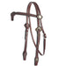 Silver Basket Stamp Futurity Knot Browband Show Headstall