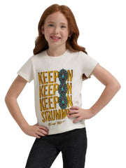 X Lainey Wilson Girl's Keep On Keep On Tee Shirt
