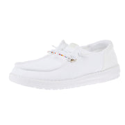 Women`s Wendy Funk Mesh Shoelry White Casual