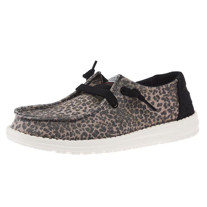Women`s Wendy Sparkle Leopard Print Casual