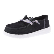 Youth Wendy Funk Friendship Lace Black Casual Shoe