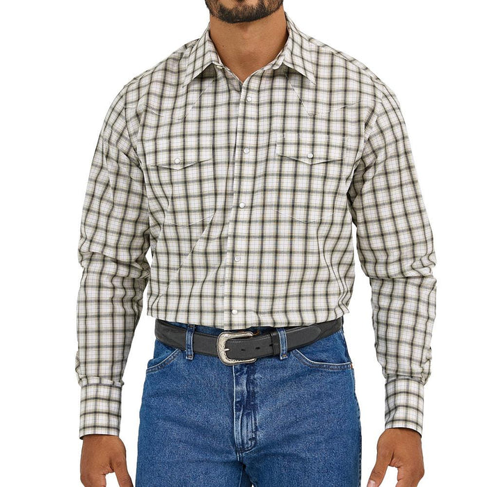 Men's Black Wrinkle Resist Shirt