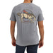 Men's Bucking Horse Monument Grey Tee Shirt
