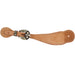 Men's Roughout Spur Straps with Card Suite Buckle