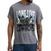 Men's Long Live Cowboys Graphite Tee Shirt