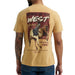 Men's Pale Gold Spirit Of the West Tee Shirt