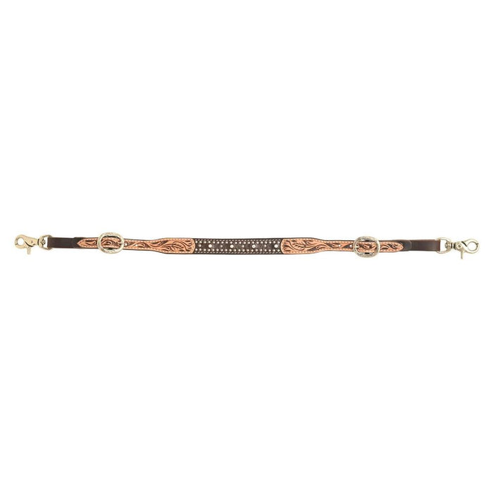 Brown Gator Crystal Wither Strap