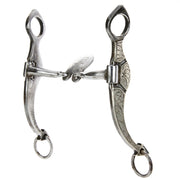 Spade with Floral Silver Bit