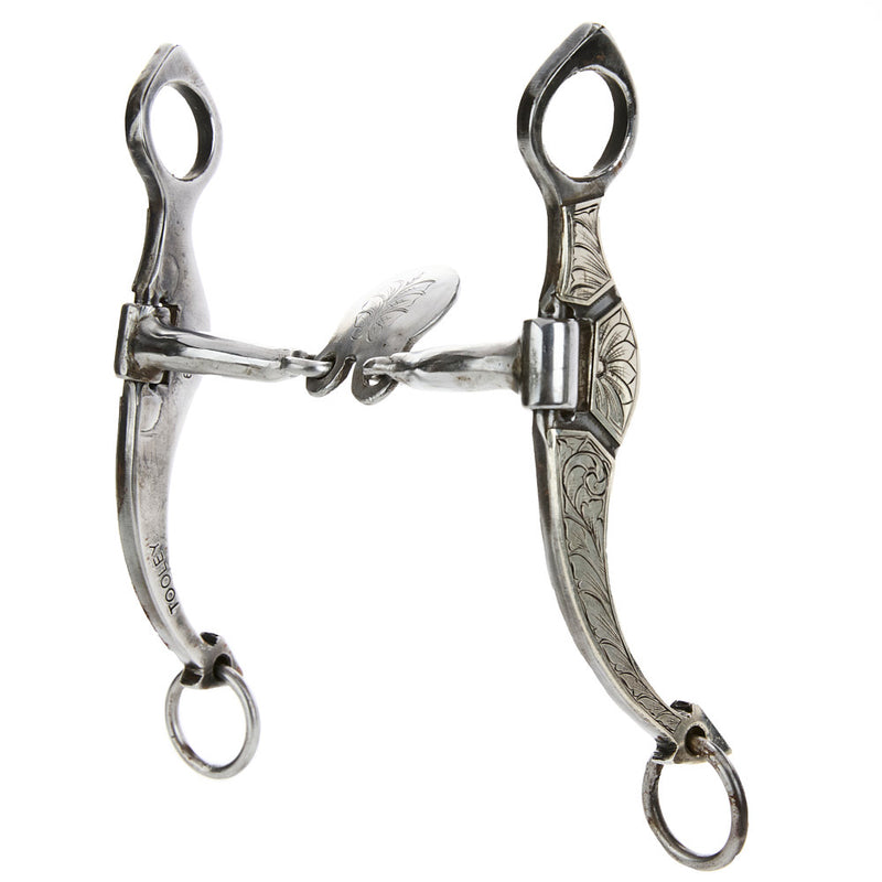 Spade with Floral Silver Bit