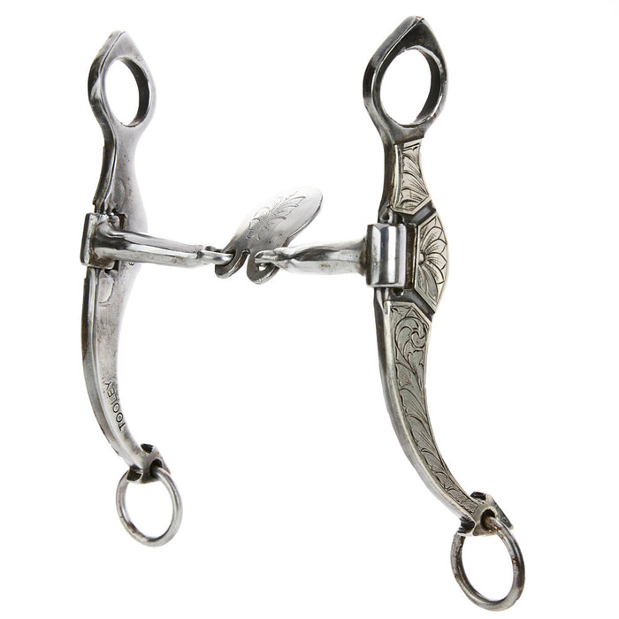 Spade with Floral Silver Bit