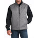 Men's Grey Bonded Conceal Carry Vest