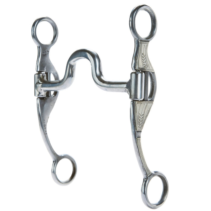 Solid Square Port Long Shank Bit